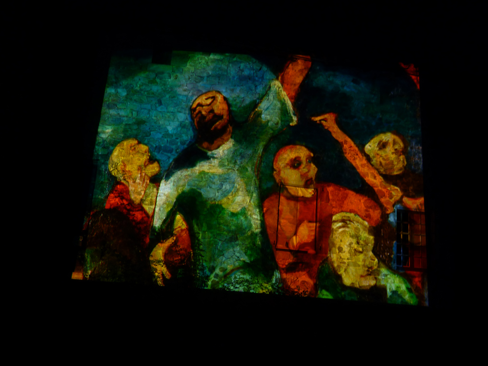 Collectif, "Façade Bonzo", création audiovisuelle, 2011.